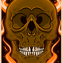 Mi Proyecto del curso: Ilustración vectorial: más volumen y rock and roll. Vector Illustration project by Javier Romero - 12.07.2019