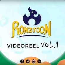 Video Reel Vol.1 Ronztoon. Animation, Traditional illustration, and Motion Graphics project by Ronald Ramirez - 05.23.2019