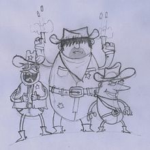 Mi Proyecto del curso: Introducción a la creación de personajes estilo cartoon. Drawing project by Daniel Sánchez - 12.08.2019