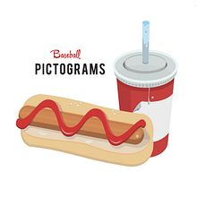 Pictogramas en vector. Un progetto di Disegno, Illustrazione digitale e Illustrazione vettoriale di Rebeca Alonso Camino - 11.11.2015