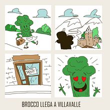 Brocco, la cocinera, en acción.. Un progetto di Fumetto, Illustrazione tradizionale e Illustrazione infantile di Mikel Rotaeche - 20.12.2019