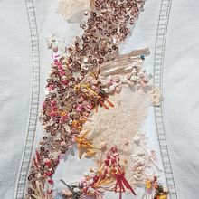 Mi Proyecto del curso: Bordado y personalización de campera (en proceso) . Projekt z dziedziny  Haft użytkownika Silvina Porpatto - 09.12.2019