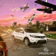 Publicidad para Nissan. Photo Retouching project by Brayan Jiménez - 06.09.2020
