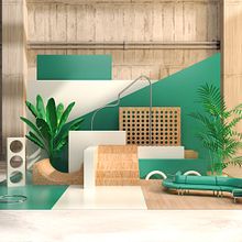 Mi Proyecto del curso: Composiciones abstractas con Cinema 4D. Een project van 3D van Antonio Lozano - 10.12.2019