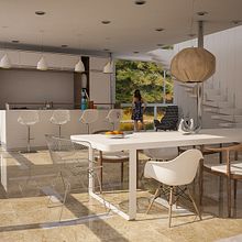 Casa del Lago. Un proyecto de 3D, Arquitectura, Creatividad, Decoración de interiores, Programación, Diseño 3D, Diseño de interiores, Instagram y Post-producción fotográfica		 de Alexander Pulido meralla - 10.12.2019