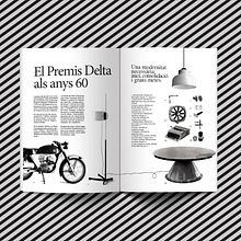Editorial Premio Delta. Design editorial, e Design gráfico projeto de Anna Iacovino - 10.12.2019