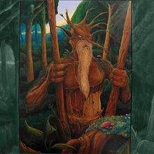Ent , woods spirit. Artistic Drawing, Traditional illustration, and Children's Illustration project by El Culmadu - 12.10.2019