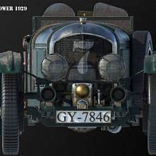 Bentley Blower 1929. 3D, 3D Animation, Arts, Crafts, Film, Concept Art, and 3D Modeling project by enriquepbart - 12.10.2019