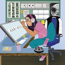 ILUSTRACIONES PARA PÓSTER . Traditional illustration project by pazmonterrubioandrea - 12.11.2019