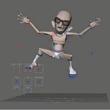 Animación: escena de acción. Animação 3D projeto de Haronnh Fernando Avila Vargas - 08.07.2017