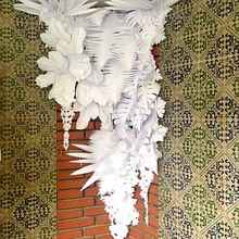 "JUNGLE IV". Decoración exterior.. Fine Arts, and Paper Craft project by Adrián Hidalgo Jiménez - 04.15.2014