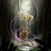Tronco Mágico. Digital Illustration project by Jesús Romero - 12.11.2019
