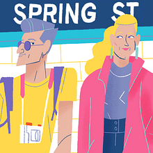 Abril 2020. Traditional illustration, and Advertising project by Dani Maiz - 12.11.2019