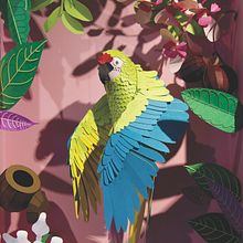 Siempre Silvestres: Animales de papel. Un proyecto de Escultura, Ilustración tradicional y Artesanía de Andrea Peralta Mejía - 10.04.2017