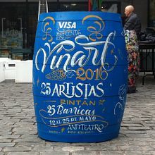 Vinart 2016 by Visa. Un progetto di Calligrafia, Illustrazione tradizionale, Lettering e Tipografia di Leo Calderón - 29.04.2016