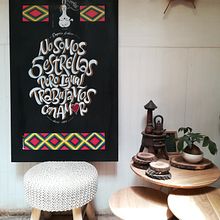 Lettering Emporio Andino. Un progetto di Calligrafia, Illustrazione tradizionale, Lettering e Tipografia di Leo Calderón - 03.12.2018