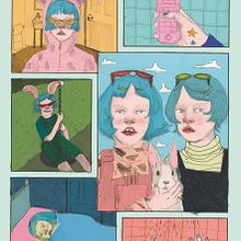 Viaje en el tiempo . Een project van Traditionele illustratie y Digitale illustratie van Daniela - 04.08.2019