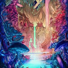 The Cavern. Art Direction, Set Design, Traditional illustration, and Digital Illustration project by Christian Benavides - 12.12.2019