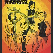SMASHING PUMPKINS. Ilustração tradicional projeto de Julio A. Pérez Torres - 12.12.2019