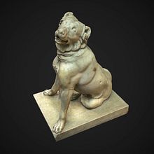 Scan 3D - The Jennings Dog. 3D, 3D Design, and 3D Modeling project by David Chumilla - 12.12.2019