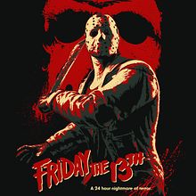 Friday the 13th. Un progetto di Illustrazione tradizionale, Illustrazione digitale e Illustrazione vettoriale di Alex G. - 13.12.2019