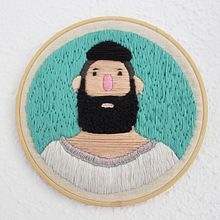 Mi Proyecto del curso: Bordado creativo personaje. Projekt z dziedziny  Haft użytkownika Valeria Couble Juillet - 13.09.2019