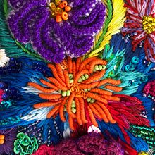 Crochet + Bordado (Texturas). Embroider project by Ana María Restrepo - 12.13.2019
