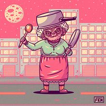 GIF. Animation, 2D Animation, Drawing, Character Design, Traditional illustration, and Digital Illustration project by Felipe Novoa (FEN) - 11.26.2019