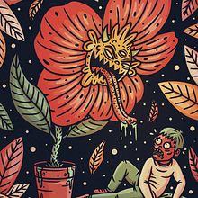 FOBIAS RARAS - REVISTA BACANIKA. Drawing, Character Design, Traditional illustration, and Digital Illustration project by Felipe Novoa (FEN) - 03.28.2019