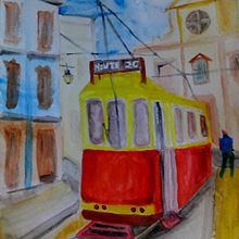 Mi Proyecto del curso: Paisajes urbanos en acuarela. Projekt z dziedziny Malowanie akwarelą użytkownika Zaida Olvera - 15.12.2019