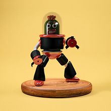 Mi Proyecto del curso: Introducción exprés al 3D: de cero a render con Cinema 4D. Projekt z dziedziny 3D, Projektowanie zabawek, Projektowanie postaci 3D i  Modelowanie 3D użytkownika Rubén Ezhier - 15.12.2019