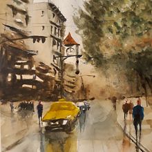 Meu projeto do curso: Paisagens urbanas em aquarela . % sergioprossoni tarafından hazırlanan Güzel sanatlar projesi - 12.15.2019