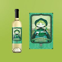 La Caperucita Verde. Collage, Graphic Design, and Traditional illustration project by Clara Santo Domingo - 12.16.2019