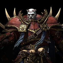 Guerrero del Caos, Warhammer.. 3D Modeling project by Juan Novelletto - 12.17.2019