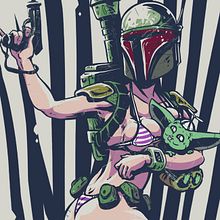 Mandalorian by MeFO. Un proyecto de Cómic, Dibujo, Diseño, Diseño de carteles, Ilustración tradicional, Ilustración digital, Ilustración infantil y Serigrafía de Miguel Francisco Offidani - 16.12.2019