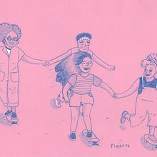 Skate Kitchen . Un proyecto de Ilustración tradicional e Ilustración infantil de Flora Te - 17.12.2019