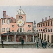 Mi Proyecto del curso: Paisajes urbanos en acuarela Ein Projekt aus dem Bereich L, schaftsbau und Aquarellmalerei von Nicté Kono - 09.01.2020