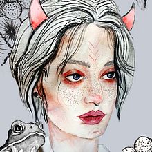 Mi Proyecto del curso: Retrato ilustrado en acuarela. Un progetto di Belle arti di Fátima Aguilera Sánchez - 17.12.2019