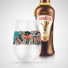 AMARULA CUP // SPECIAL EDITION. Product Design, Graphic Design, Traditional illustration, and Vector Illustration project by Mauro Martins - 12.01.2017