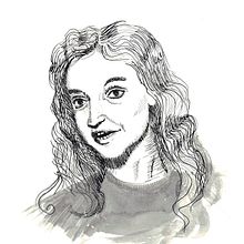 Proyecto final del curso de Retrato con tinta china y plumilla, Violeta Parra. Fine Arts, and Portrait Drawing project by María del Carmen Cachin Marusich - 12.17.2019