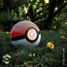 Pokebola en el olvido. Un progetto di 3D, Progettazione 3D e Modellazione 3D di Luis Miguel Maldonado Redondo - 03.12.2019