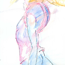 Fashion Illustration. Fashion Design, and Traditional illustration project by Claudia Romeu Dominguez - 12.18.2019