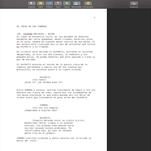 Introducción al diseño narrativo para videojuegos: El JUEGO DE LAS SOMBRAS. Game Design, and Writing project by Valentín Martinez - 12.18.2019