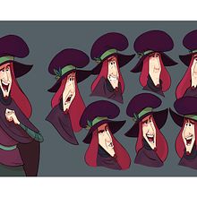 Hansel & Gretel: El narrador. Un proyecto de Animación 2D, Animación de personajes e Ilustración tradicional de Sergio Mateo Merino - 18.12.2019