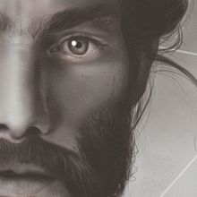 Retrato digital. Un progetto di Disegno di ritratti e Illustrazione digitale di Hector Hernandez - 09.11.2019