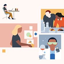 LinkedIn - Einfach bewerben. Un proyecto de Animación, Ilustración tradicional y Motion Graphics de Dani Montesinos - 18.12.2019