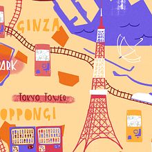 Tokyo in a Week. Traditional illustration, and Digital Illustration project by Cris Tamay - 05.12.2018