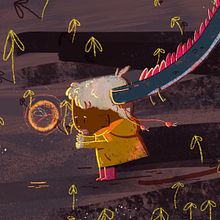 Folktale week 2018. Traditional illustration, Digital Illustration, Children's Illustration, and Character Design project by Cris Tamay - 11.20.2018