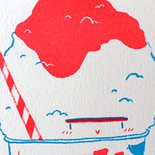 Kakigori. Traditional illustration, and Children's Illustration project by Cris Tamay - 05.11.2019