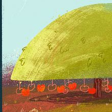 The magic apple tree. Concept Art, Traditional illustration, Digital Illustration, and Children's Illustration project by Cris Tamay - 06.12.2019